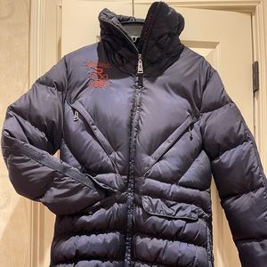 Down Gersemi Ski or everyday Jacket. Medium. Navy.